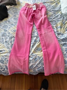 Lost Intricacy Woman’s Bright Pink Lounge Sweatpants